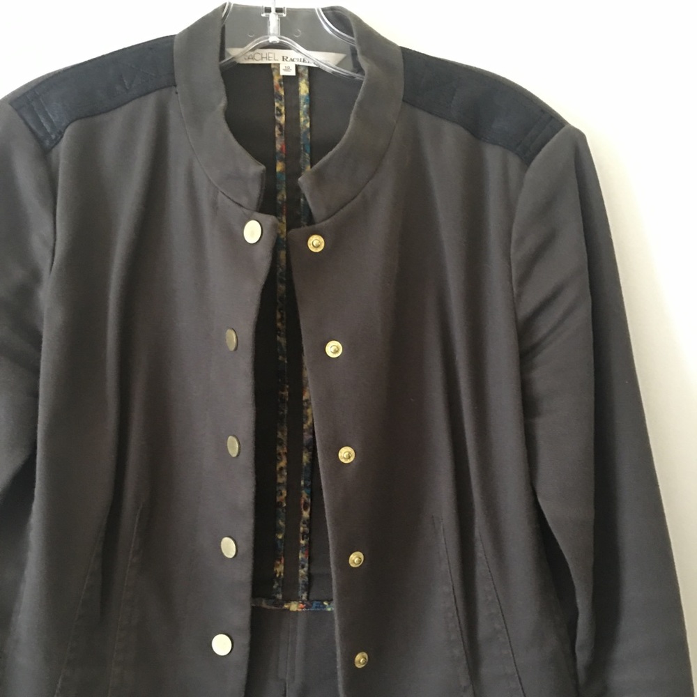 Jacket - Rachel Roy -fitted - army green